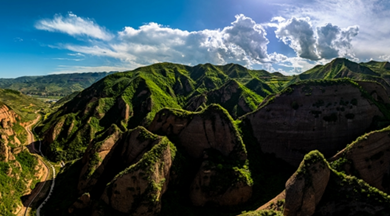 漳縣：揭密九居谷最美丹霞奇觀(guān)